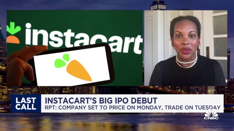 Instacart planning to go public now means it thinks it can make 'real money': Cleo's Sarah Kunst