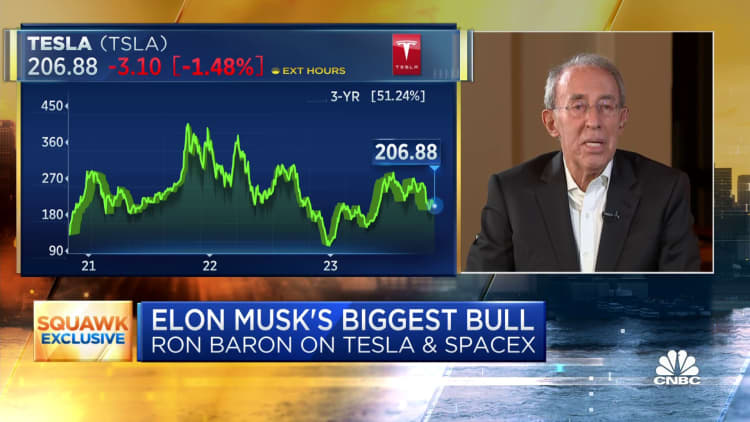 Watch what happens once Tesla starts selling cars for $25,000, says billionaire investor Ron Baron