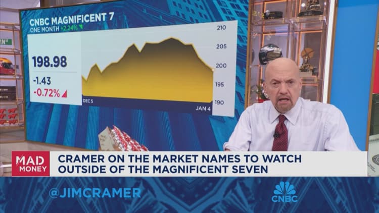 Jim Cramer gives you stocks to watch outside of the Magnificent 7