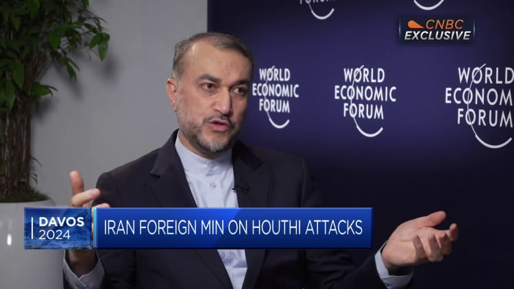 The Houthis are not receiving any orders or instructions from us, Iran's foreign minister says